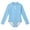 0-Light Blue885, variant on Girls Solid Long Sleeve Rash Guard One-Piece Swimsuit Surfing Suit, Sizes 3-14
