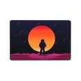thumbnail image 7 of Space Star Moon Astronaut Rugs Doormat, Non-Slip Machine Washable Carpets Floor Door Mat , 36" x 24", 7 of 7