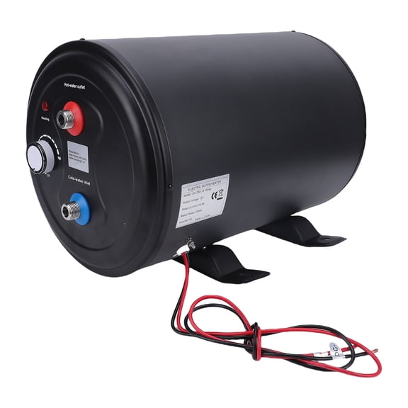 Tankless Water Heater, Portable Instant Hot Water Heater 10L 200W with Stainless Steel Brass, for Camping Outdoor RV Shower