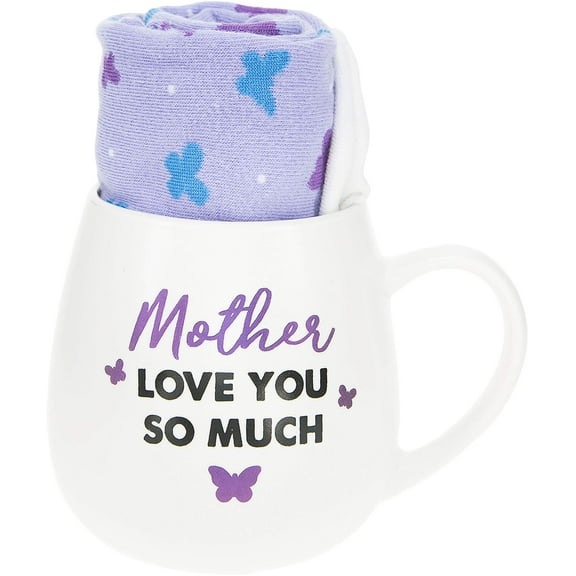 Pavilion Gift Company - Mother - 15.5 oz Mug and Sock Set