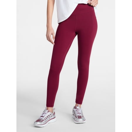 Avia Women's and Women's Plus SoftSculpt High Rise Leggings 27" with Pockets, Sizes XS-4X