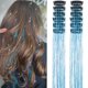 thumbnail image 1 of 12 piezas de extensiones de cabello sin costuras, cinta dorada brillante, cabello liso de seda, peluca, simulación de cabello, cinta láser, 1 of 3