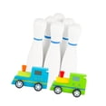 thumbnail image 4 of Juego de bolos para niños, juego de bolos y coches, liso, sólido, reutilizable, juguetes educativos para niños, para la escuela, el hogar, regalos de, 4 of 9