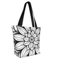 thumbnail image 2 of Fotbe Mandala Floral Line Art Pattern Beach Tote,Shoulder Handbag,Spacious Tote Bag,Lightweight Travel Bag,Versatile Shopping Bag, 2 of 9