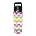 thumbnail image 1 of MightySkins YERABOT26-Rainbow Chevron Peau Compatible avec YETI Rambler Bouteille de 26 oz - Rainbow Chevron, 1 of 8