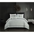 thumbnail image 1 of Chic Home BCS25821-BIB-US 9 Piece Larson Comforter Set, Gray - Queen Size, 1 of 1