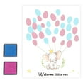thumbnail image 1 of Gender Reveal Party Fingerprint Tree Sign Baby Shower Guest Book Gender Reveal Party Supplies,2024 Ping, 1 of 5