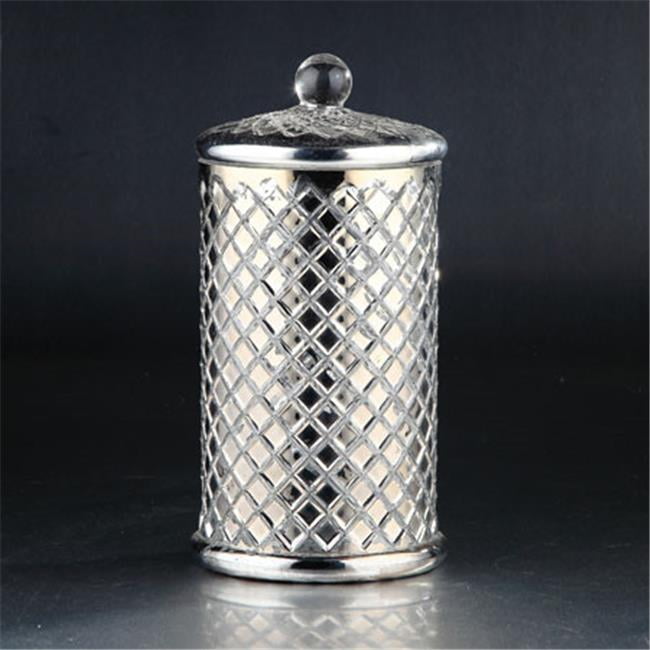12 X 6 5 In Glass Jar With Lid Silver Walmart Canada
