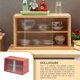 thumbnail image 4 of Gabinete de decoración Bewildely 1/12 para casa de muñecas Rojo, 4 of 6