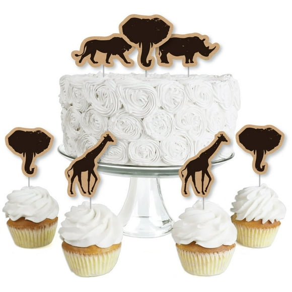 Wild One Cupcake Toppers