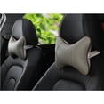 thumbnail image 5 of Car Seat Headrest Support Pillow for Neck Relief - Leather Bone Shape, 5 of 5
