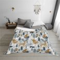 thumbnail image 7 of Salouo Winter Forest Animals Print Throw Blanket Gifts for Women Men Soft Flannel Blanket for Home Living Room Decor Bedroom Blanket Gifts for Mom Dad -60"x50", 7 of 7