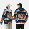 thumbnail image 4 of Lsque Ocean Scene with Noah's Ark UPF 50+ Lightweight Sun Protection Men's Women's Long Sleeve Shirt, Hoodie Performance -Small, 4 of 9