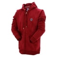 thumbnail image 2 of Sudadera Para Mujer K-SWISS Con Gorro Y Cierre Frontal Vino Talla Xg, 2 of 3