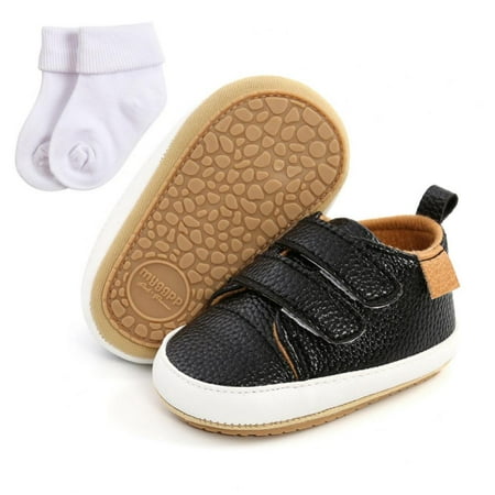 

URMAGIC Baby Shoes Boys Girls Infant Sneakers Non-Slip Rubber Sole Toddler Crib First Walker Shoes 0-18 Months