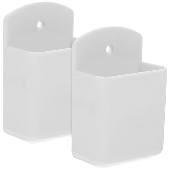 KAKOWELY 2pcs Remote Control Holder Wall Mount Remote Controller Holder Remote Holder Wall Organizer,3.94X"X2.52"X1.22"