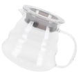 thumbnail image 1 of Coffee Carafe, Beautiful Glass Coffee Server  for Home Cafe Office for Bar Kitchen Counter 700ml, 1 of 7