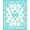 Ivory, Pattern 2, variant on ODIKA 4'x6' Machine Washable Non-Slip Area Rug, Zen Garden Turquoise Medallion Easy Care Backyard High Traffic Rug, Blue, 67854