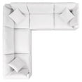 thumbnail image 3 of Modway Commix Sectionnel de Mobilier de Patio Extérieur 5 Pcs, Blanc, 3 of 10