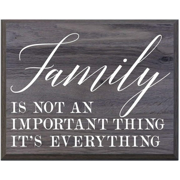 Home Decoration Wall Plaque - Family Is Not