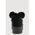 thumbnail image 3 of Women's Faux Fur Pom Pom Platform Clogs, 3 of 3