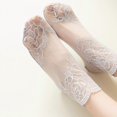 thumbnail image 5 of Transparent Lace Socks Women Floral Invisible Summer Socks Breathable Lady Girl Thin Short Socks for Women Low Cut Crew sox, 5 of 5