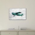 thumbnail image 2 of wall26 Canvas Wall Art - Old Airplane on White Background - Gallery Wrap Modern Home Decor | Ready to Hang - 32x48 inches, 2 of 3