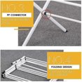 thumbnail image 4 of 3 Tier Clothes Airer Dryer Laundry Horse Drying Rack Indoor Outdoor Heavy Duty, 4 of 5
