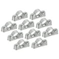 thumbnail image 1 of Unique Bargains 10Pack Pipe Support Pipe Bracket Clamp Wall Mount Ceiling Mount for 20mm Pipe, 1 of 6