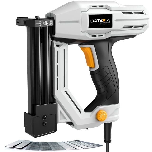 Pistola de clavos eléctrica Batavia 2 en 1, pistola grapadora Brad Nailer 18G