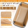 thumbnail image 2 of Unbleached Parchment Paper Loaf Pan Liners for Baking Bread 9x5, 1lb 1.5lb 2lb, Original Precut, Non Toxic 100 Pcs Baking Paper, 2 of 6