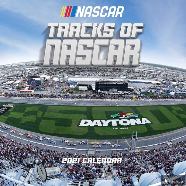 2021 Tracks of NASCAR 12"x12" Wall Calendar - Walmart.com - Walmart.com