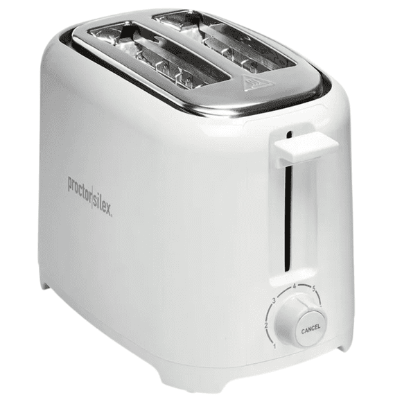 Tostadora Proctor Silex para 2 Rebanadas de 7 Niveles con Ranuras Extra Anchas y Bandeja Removible 700 W