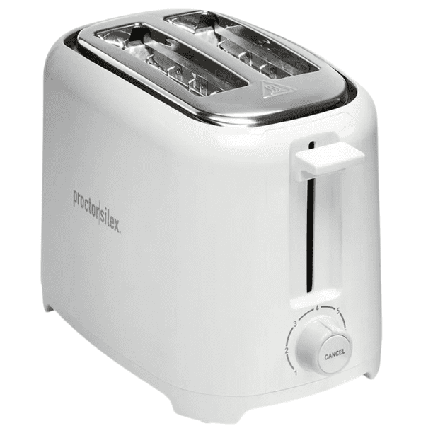 Tostadora Proctor Silex para 2 Rebanadas de 7 Niveles con Ranuras Extra Anchas y Bandeja Removible 700 W