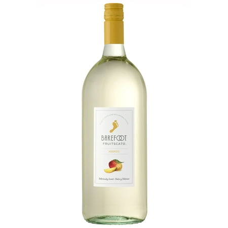 Barefoot Fruitscato Mango Moscato White Wine, 1.5L Bottle