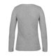 thumbnail image 2 of B&C - Camiseta deportiva de manga larga #E150 para mujer señora (Gris Deporte), 2 of 3