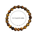 thumbnail image 4 of Ojo de Tigre Citrino Piedra Natural Pulsera Hombres y Mujeres Joyería Fortuna Suerte Pulsera, 4 of 7