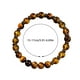 thumbnail image 4 of Ojo de Tigre Citrino Piedra Natural Pulsera Hombres y Mujeres Joyería Fortuna Suerte Pulsera, 4 of 7