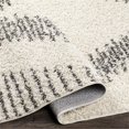 thumbnail image 2 of Taza shag Charcoal 7'10" x 10' Global Rectangle Area Rug, 2 of 3