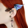 thumbnail image 1 of Clip oreja dragón mariposa YONGSHENG sin perforación joyería para disfraz, 1 of 5