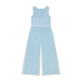 thumbnail image 5 of Kensie Girl Sleeveless Pleated Lurex Mesh Jumpsuit, Sizes 4-16, 5 of 6