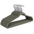 thumbnail image 1 of SONGMICS Perchas de Ropa, Juego de 50, Antideslizantes, Gancho Giratorio de 360°, Gris Claro y Gris Oscuro, 1 of 5