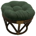 thumbnail image 2 of International Caravan Bali Rattan Papasan Cushion Stool-Chocolate, 2 of 2