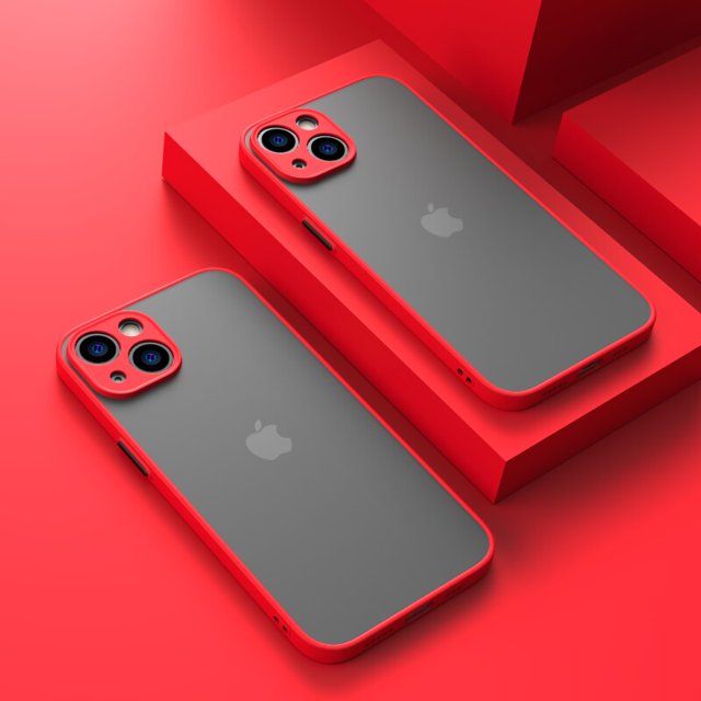Funda de teléfono ASTUBIA cuadrada transparente esmerilada para iPhone 12 11 13 Pro Max Mini XS Max XR X 8 7 Plus SE 2020 cubierta 14 Tan Jianjun unisex