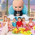 thumbnail image 4 of Boss Baby White Boy school Backdrop Taspestry Banner Party Supplies Background Poster Decor Decorations, 4 of 6