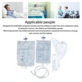 thumbnail image 4 of Urinary Drainage Bag System, Wearable Prevents Embarrassment Urine Collection Bag Comfortable Silicone With 2 Urine Catheter Bags For Pregnant Women Type 1,Type 2,Type 3, 4 of 8