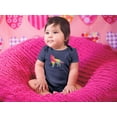 thumbnail image 2 of Old Glory Splatter Wolf Short Sleeve Graphic Baby One Piece, 2 of 6