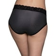 thumbnail image 3 of Vanity Fair Lingerie Women's Underwear, Flattering Lace Hi-Cut Brief Panty, 3 of 7