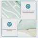 thumbnail image 4 of Throw Pillow Covers Sofa Pillow Bedroom Decoration Assorted Color Protective 4Pcs, 4 of 4
