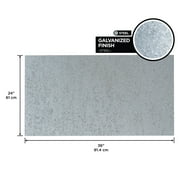 M-D Building Products 57836 24 in. x 36 in. x .018 in. Galvanized Steel Sheet